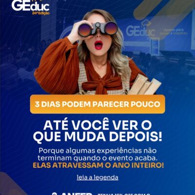 Geduc 2026 – Três dias podem parecer pouco no calendário.
